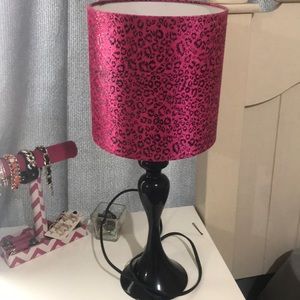 Leopard lamp.